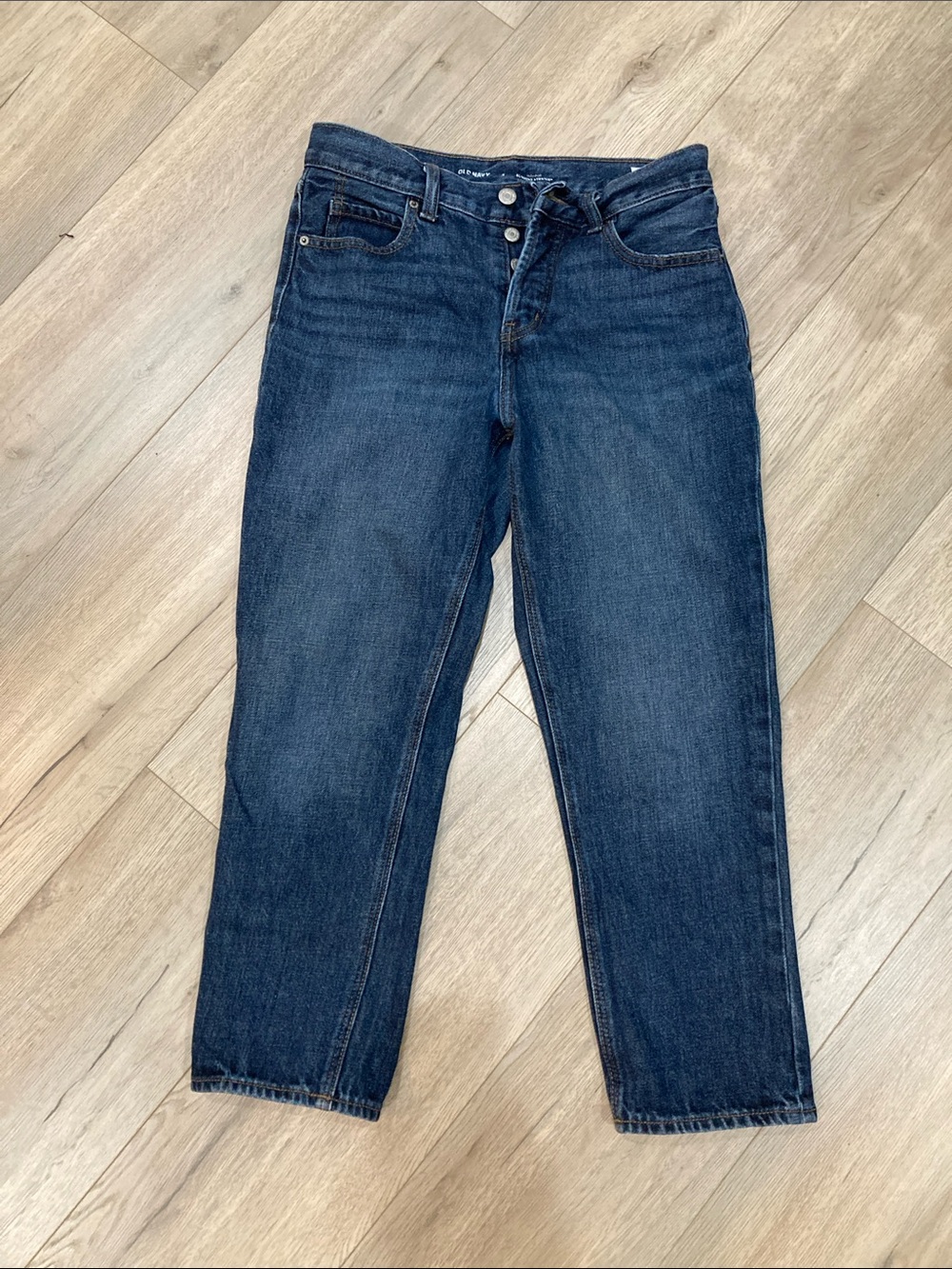 Old Navy Classic High-Rise Slouchy Straight Jeans